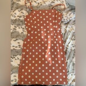 Pink Polka Dot Dress